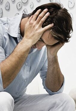 Prostatitis bei einem Mann
